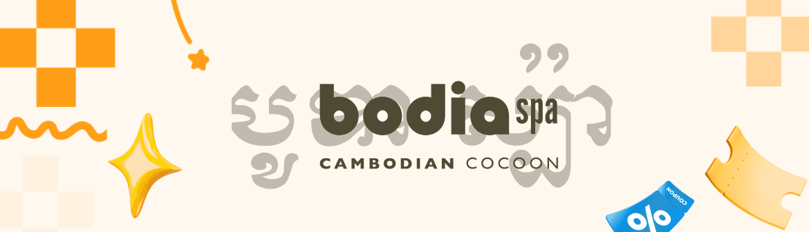 គូប៉ុងបញ្ចុះតម្លៃ 15% លើសេវាកម្មស៉្បាសម្រាប់អតិថិជនម្នាក់នៅ Bodia Spa
